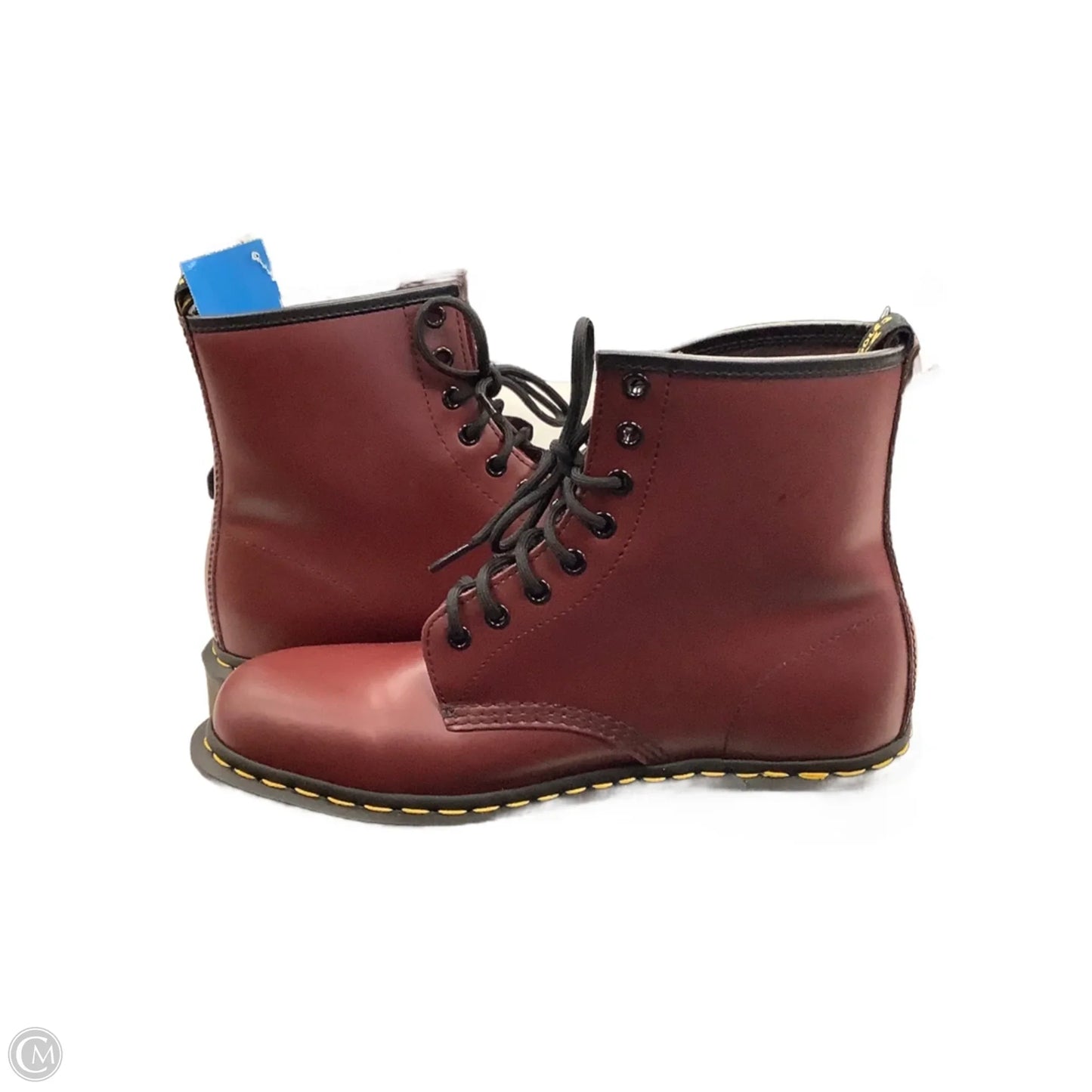 Boots Ankle Flats By Dr Martens In Red, Size: 9