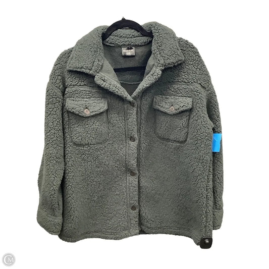 Jacket Faux Fur & Sherpa By 32 Degrees In Green, Size: M