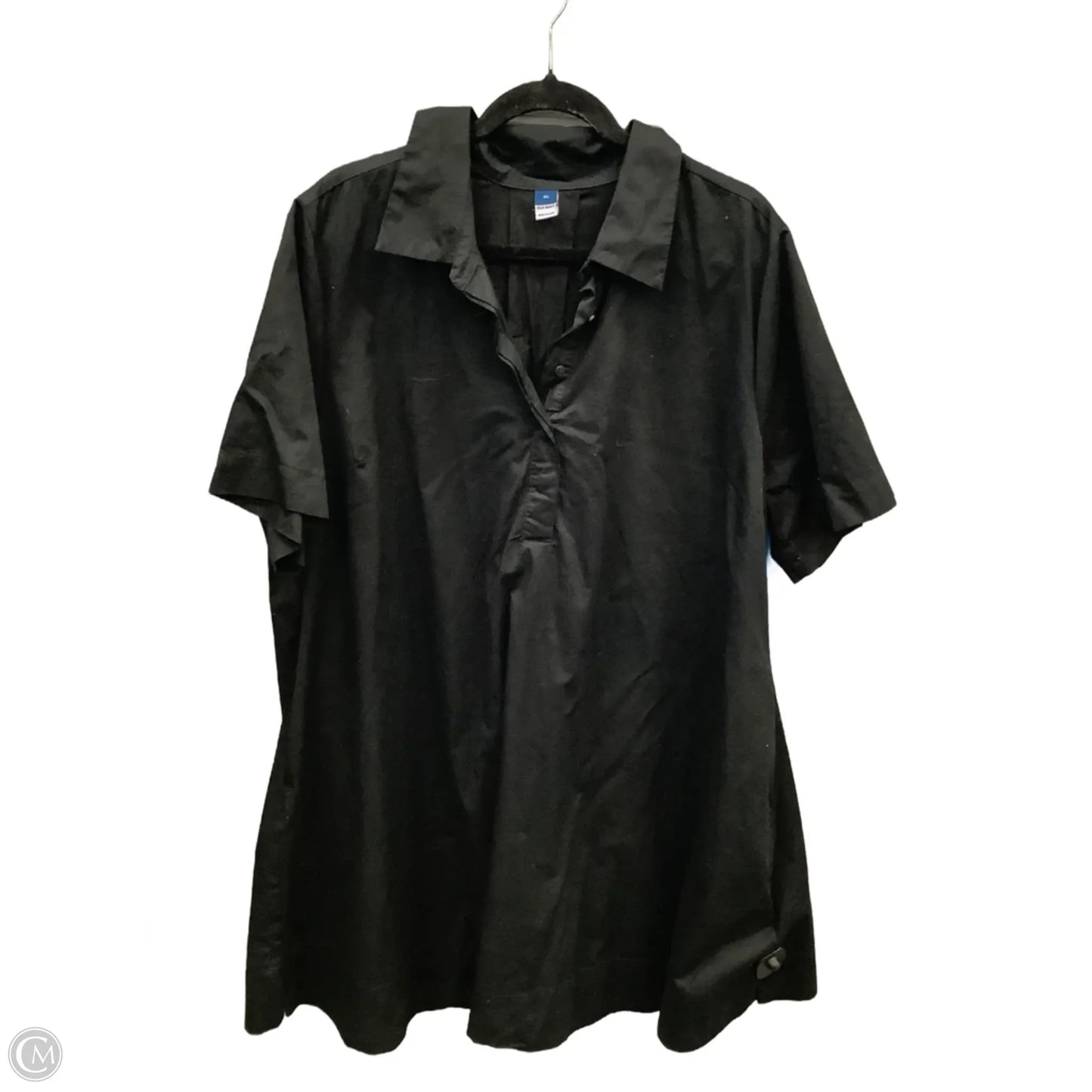 Dress Casual Midi By Old Navy In Black, Size: Xl