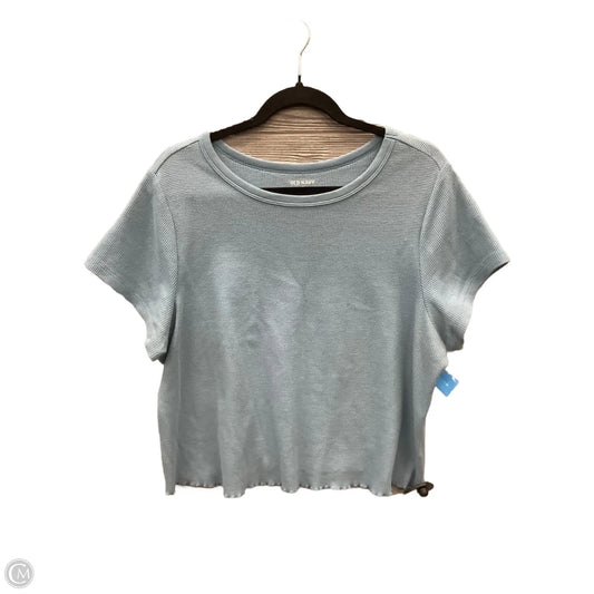 Top Short Sleeve By Old Navy In Blue, Size: 2x
