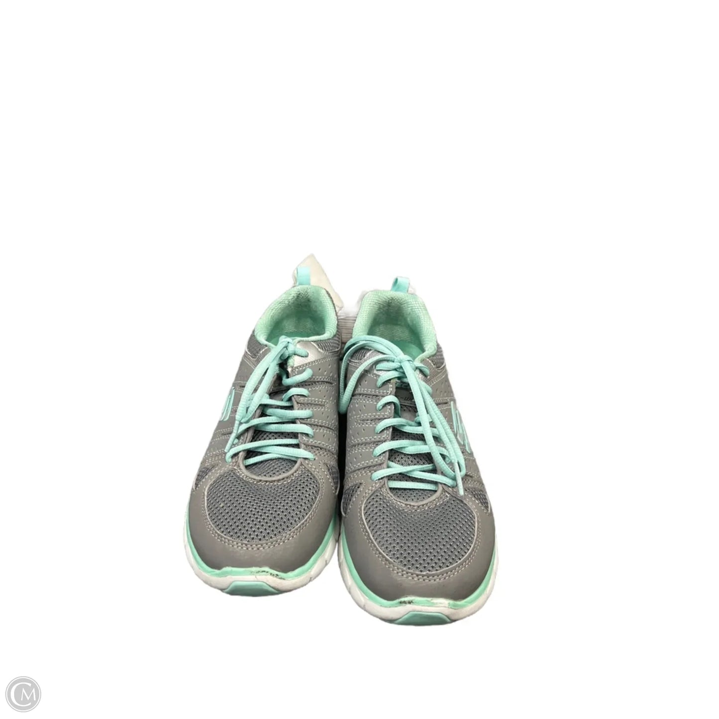 Shoes Athletic By Skechers In Grey, Size: 7.5