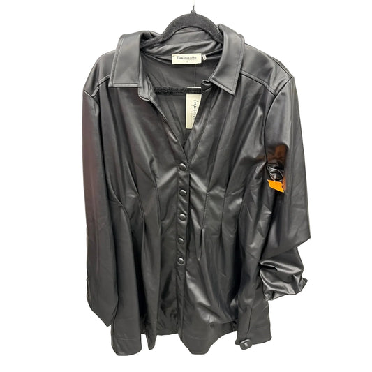 Dress Casual Midi By Impressions In Black, Size: 3x