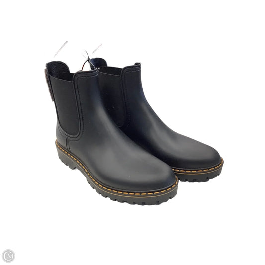 Boots Ankle Flats By Clothes Mentor In Black, Size: 7