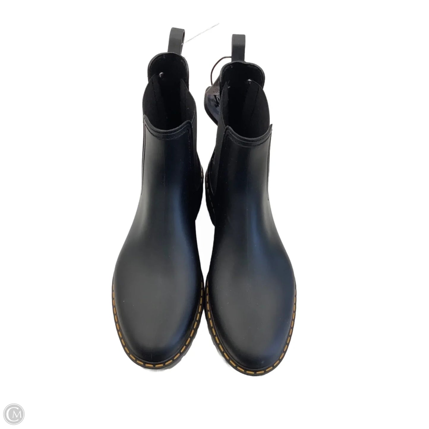 Boots Ankle Flats By Clothes Mentor In Black, Size: 7