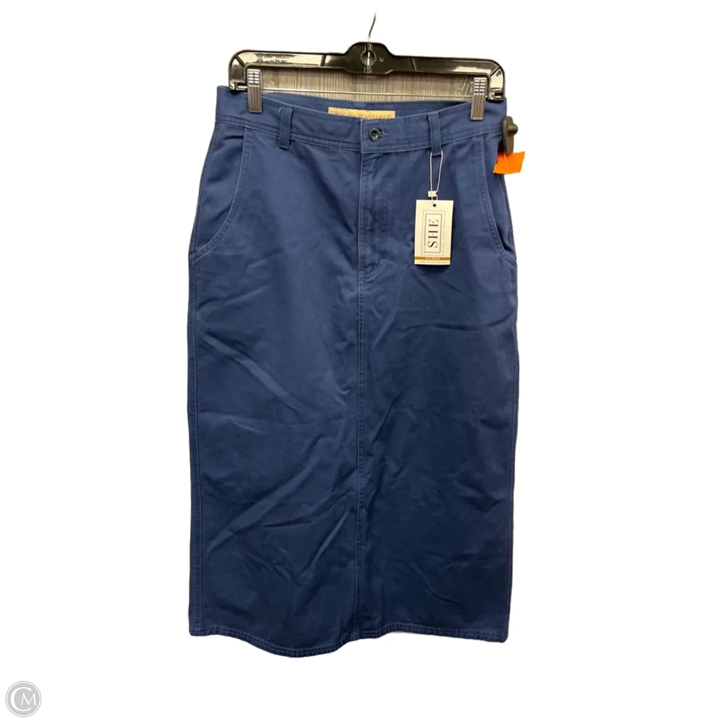 Skirt Maxi By Cabelas In Blue, Size: 12