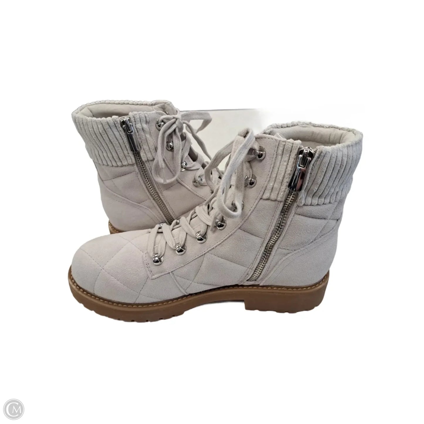Boots Ankle Flats By Easy Spirit In Grey, Size: 8