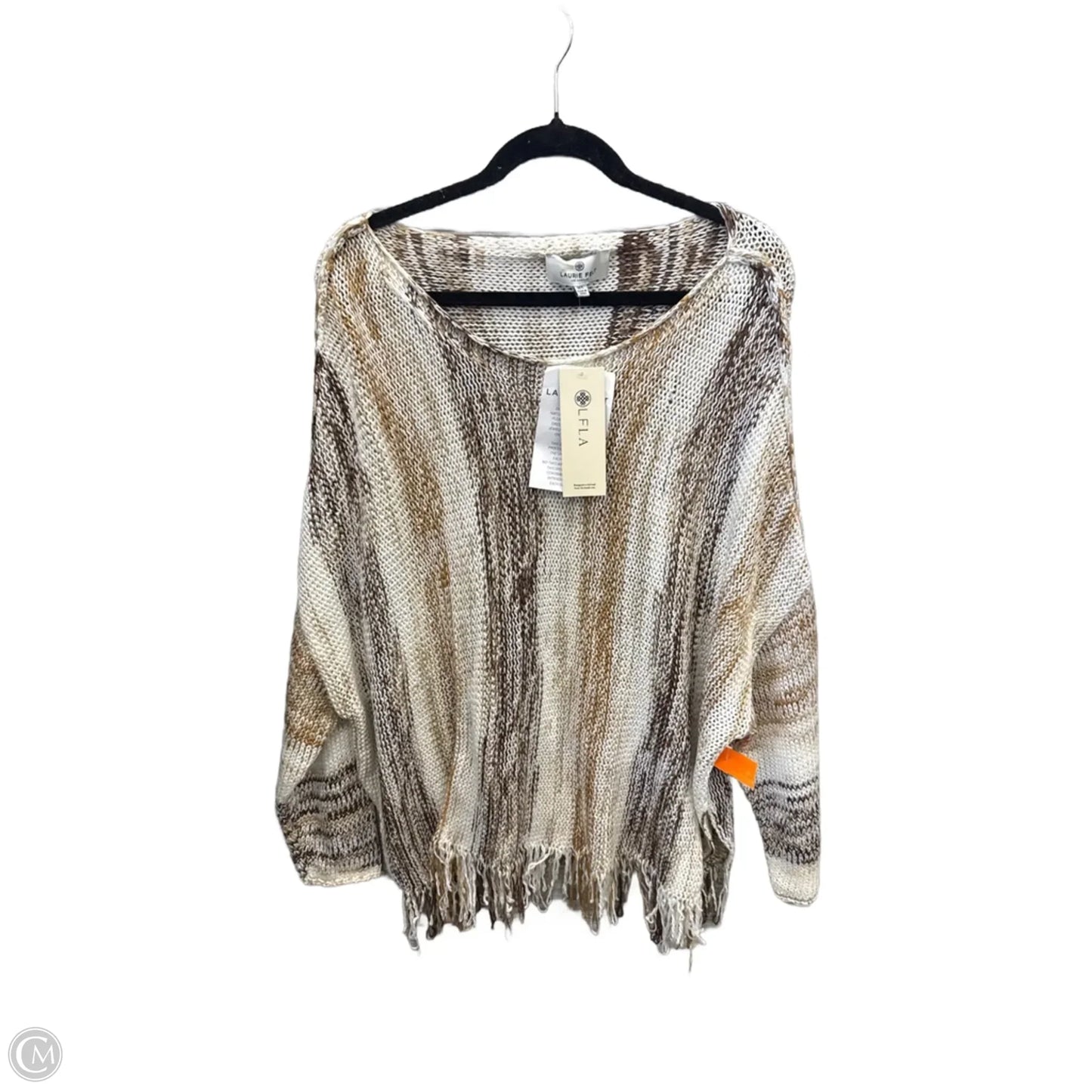 Sweater By Laurie Felt In Tan, Size: M