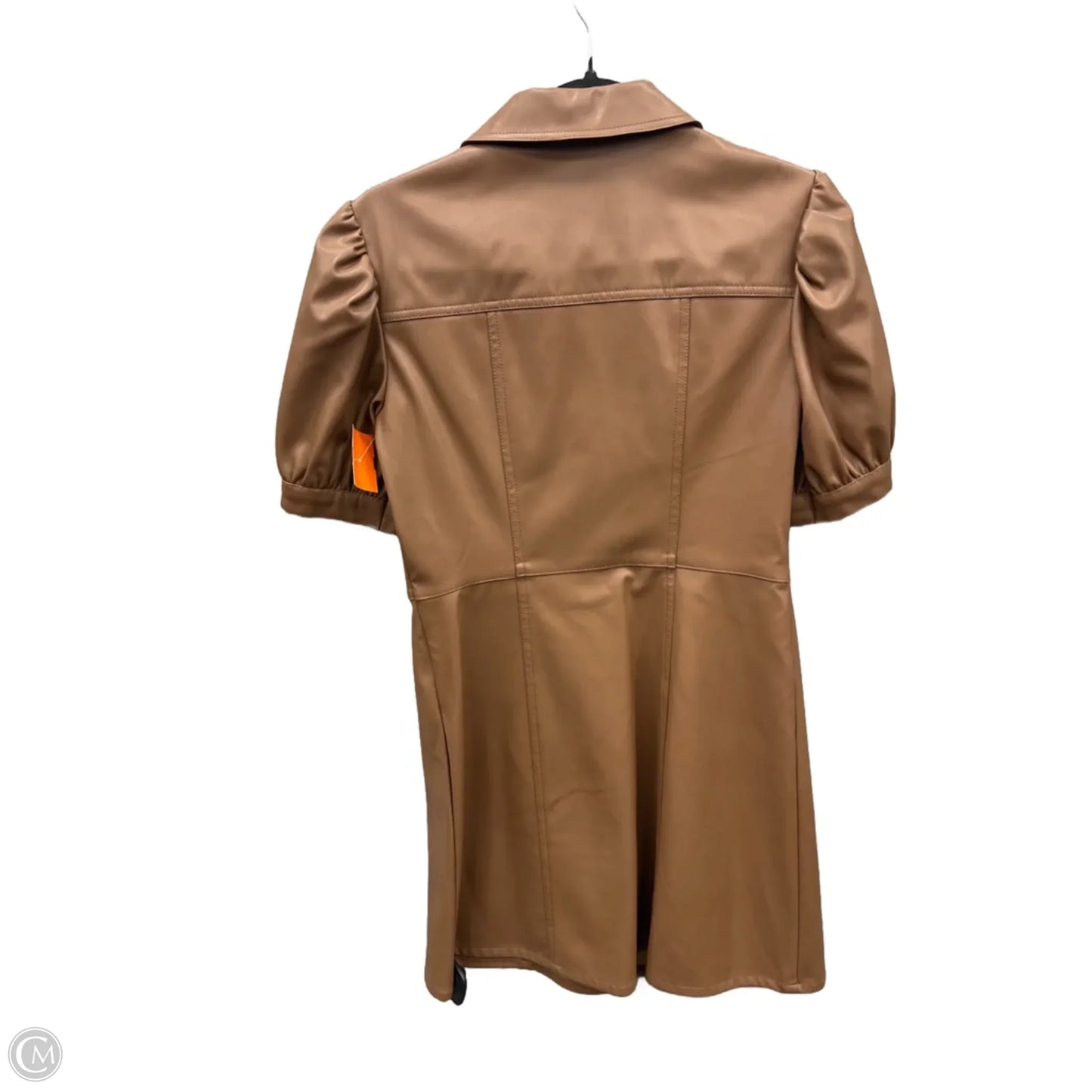 Dress Casual Midi By Clothes Mentor In Brown, Size: S