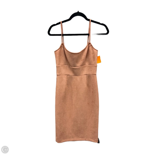 Dress Casual Midi By Bcbgmaxazria In Orange, Size: S