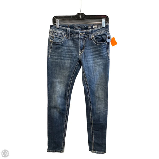 Jeans Skinny By Miss Me In Blue Denim, Size: 6