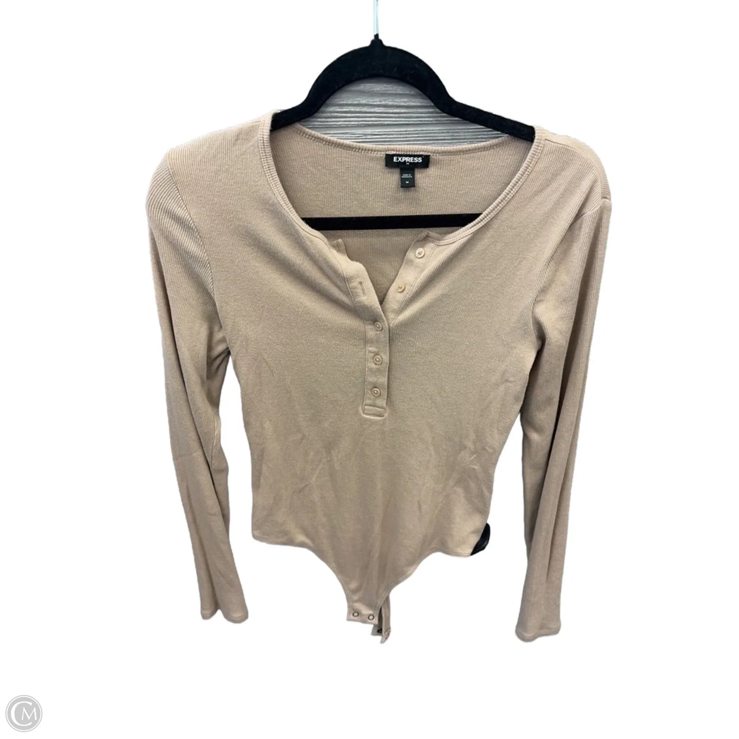 Bodysuit By Express In Brown, Size: M