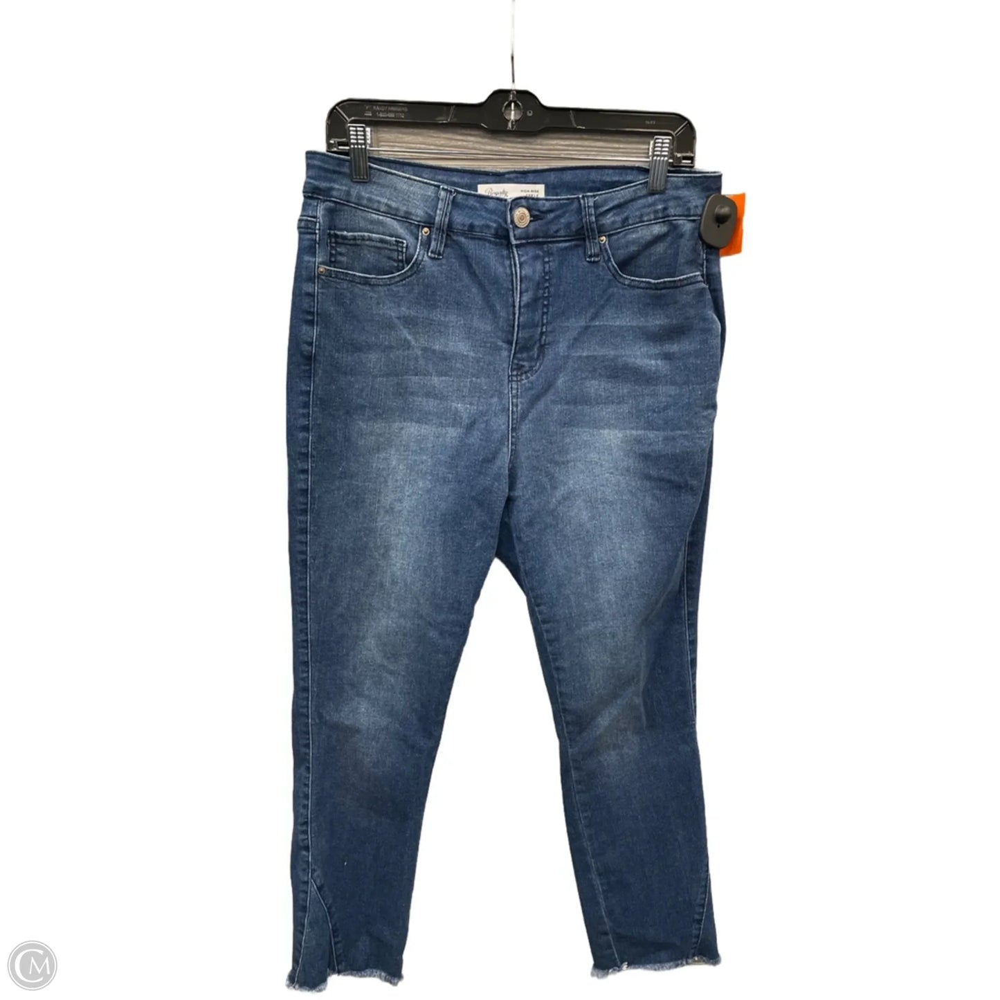 Jeans Jeggings By Royalty In Blue Denim, Size: 14