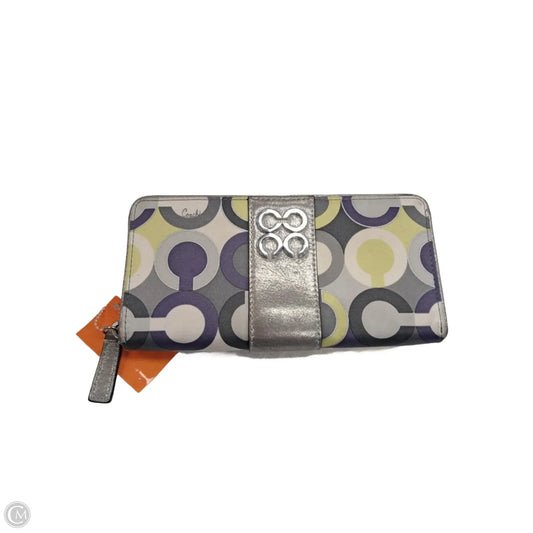 Wallet Designer By Coach, Size: Large