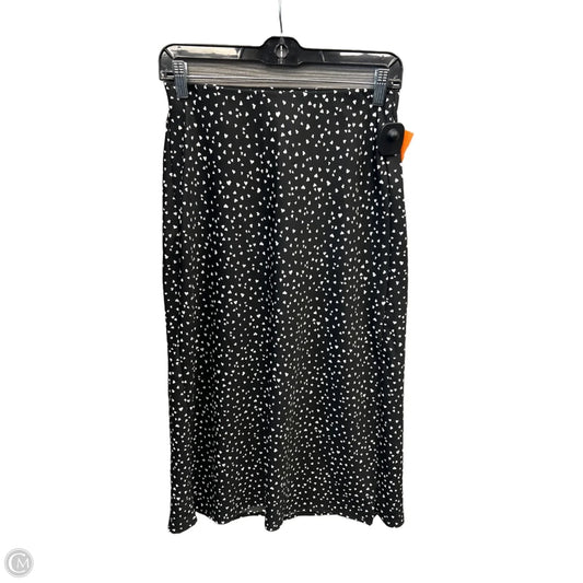Skirt Maxi By A New Day In Black & White, Size: 0