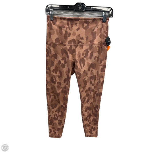 Athletic Leggings By Dsg Outerwear In Brown, Size: S