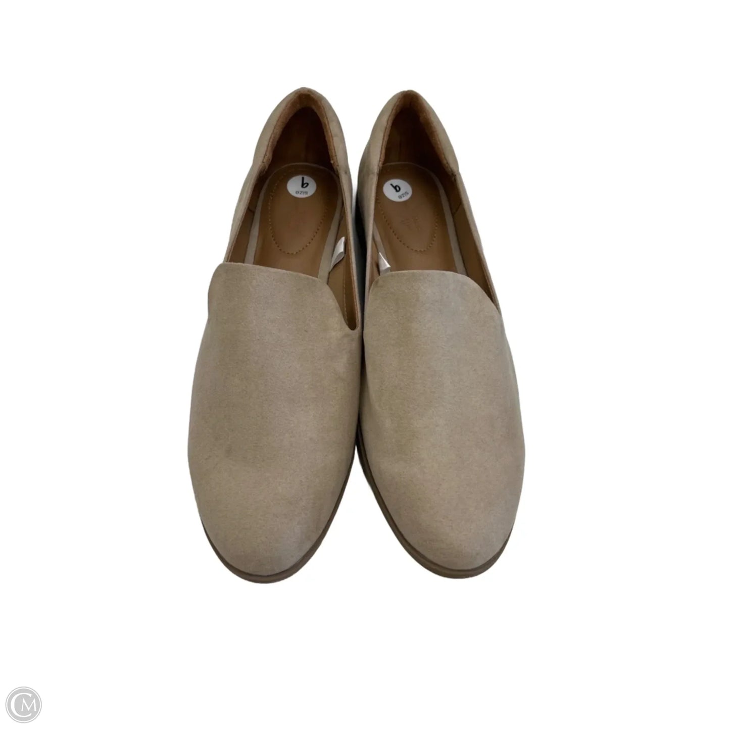 Shoes Flats By Universal Thread In Tan, Size: 9