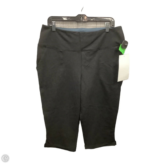 Athletic Capris By Women With Control In Black, Size: L