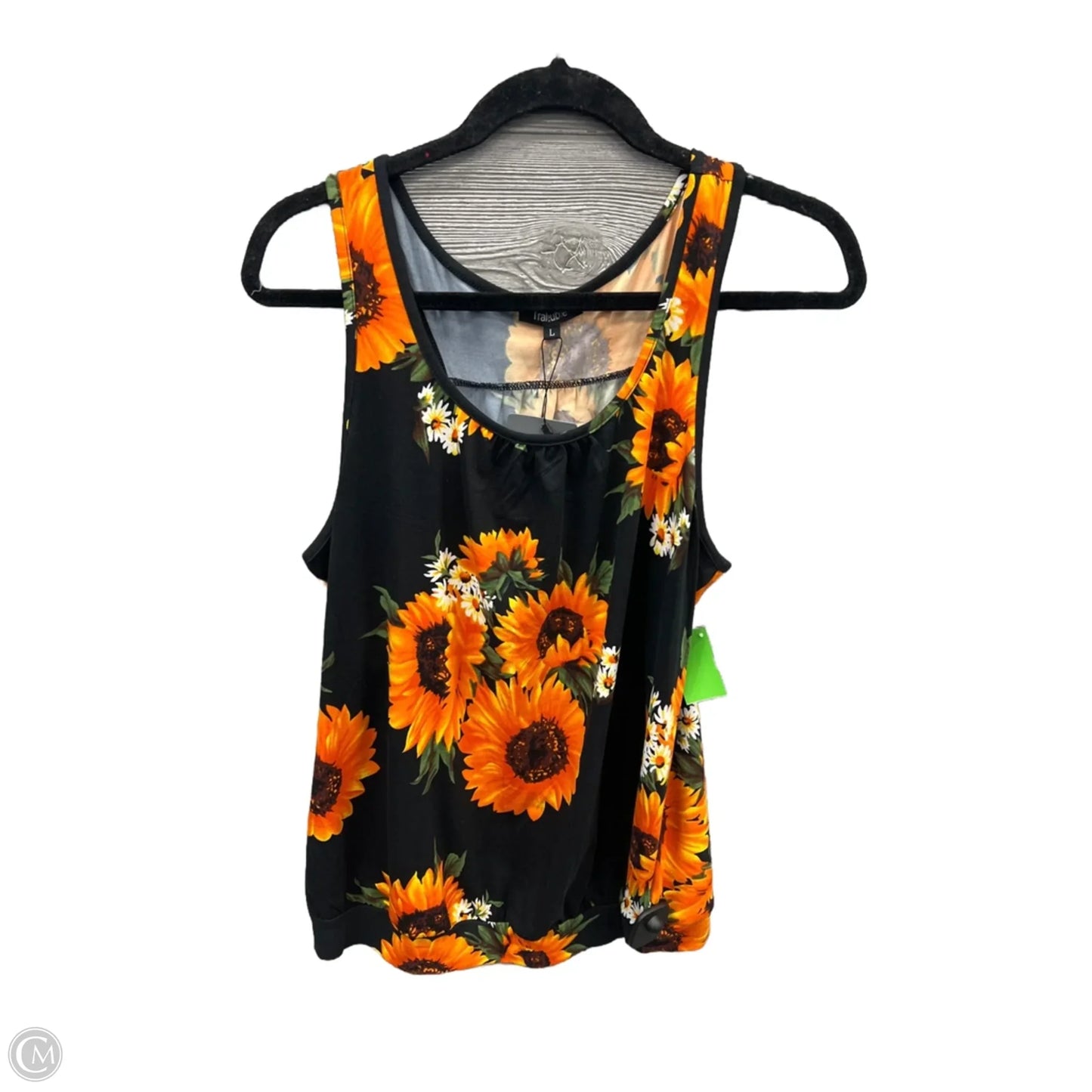 Top Sleeveless By Clothes Mentor In Floral Print, Size: L