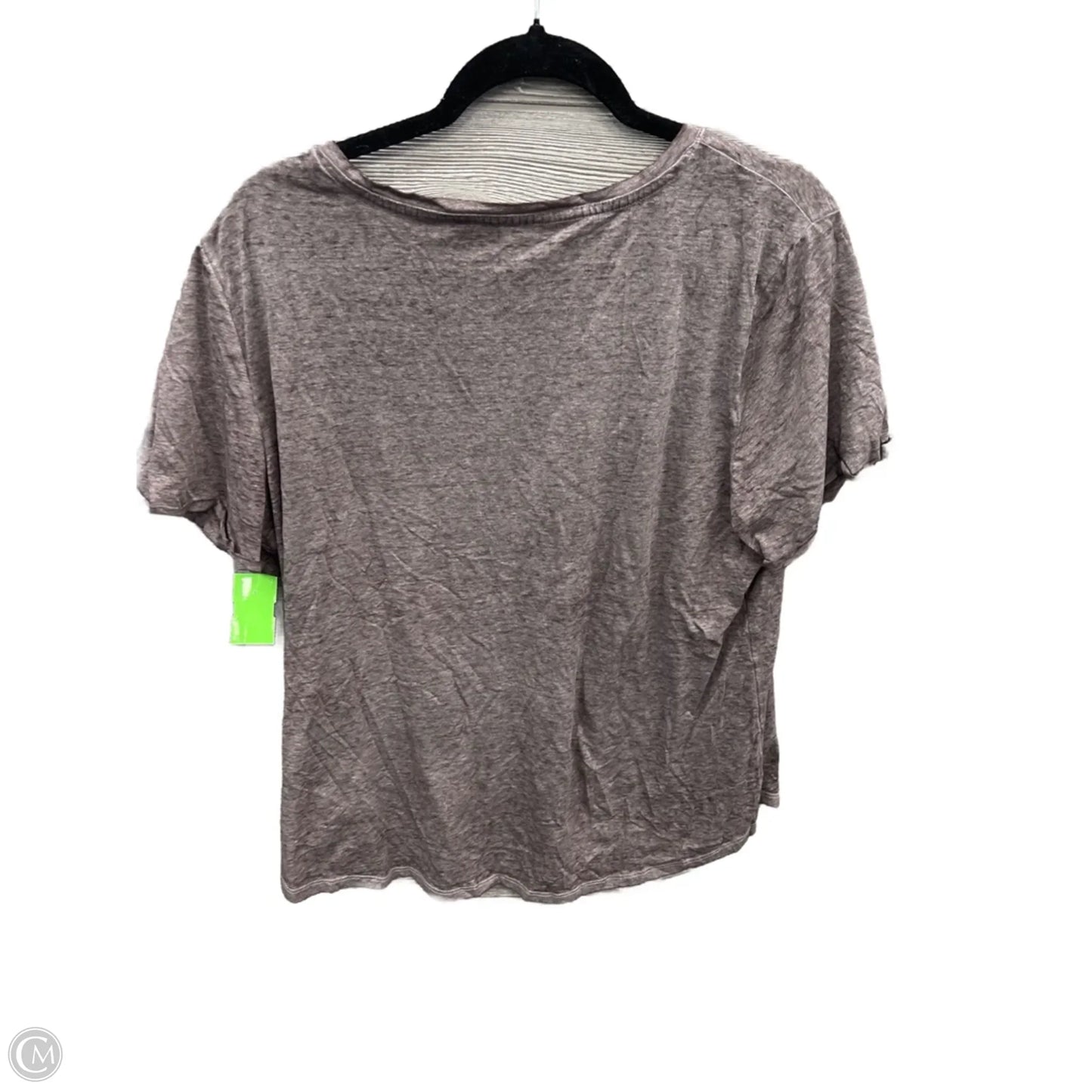 Top Short Sleeve By Maurices In Purple, Size: Xl