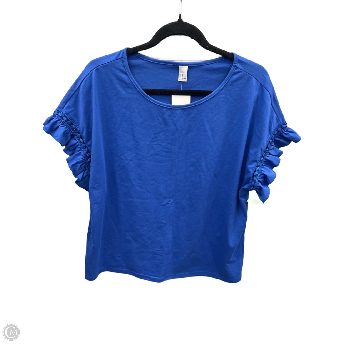Top Short Sleeve By Romwe In Blue, Size: Xl