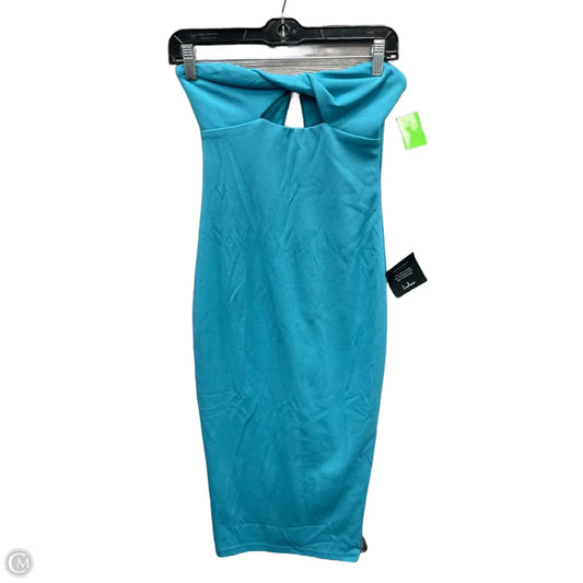 Dress Party Midi By Lulus In Blue, Size: Xs
