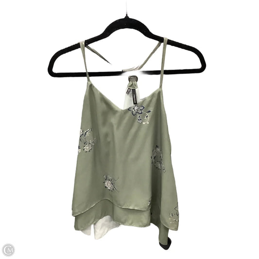 Top Sleeveless By Maurices In Green, Size: S