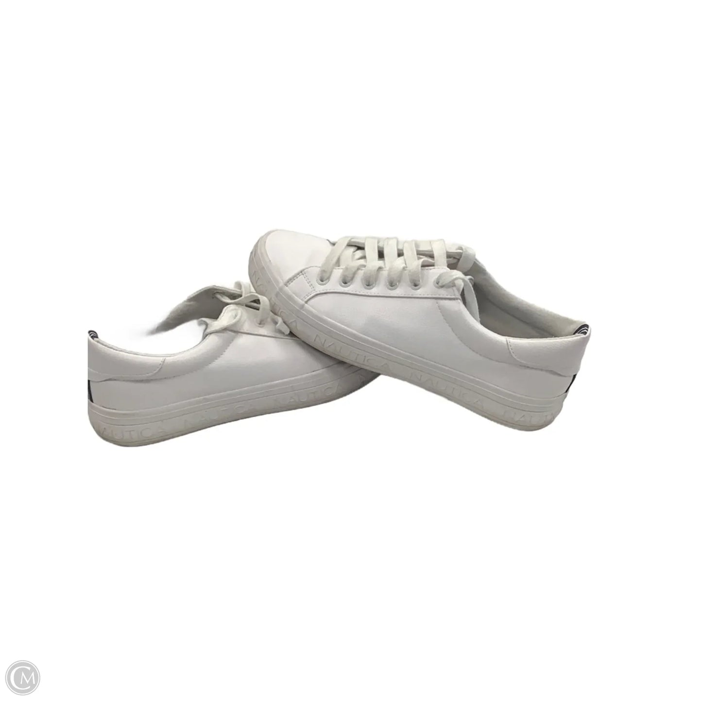 Shoes Sneakers By Nautica In White, Size: 9
