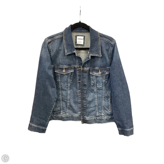 Jacket Denim By Sonoma In Blue Denim, Size: L