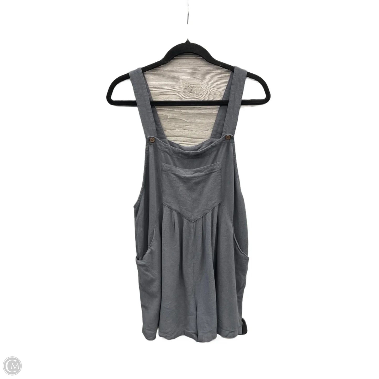 Romper By Clothes Mentor In Grey, Size: L