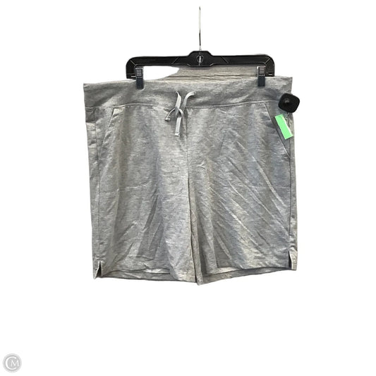 Athletic Shorts By Athletic Works In Grey, Size: Xl