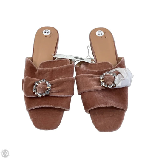 Sandals Flats By A New Day In Pink, Size: 7.5