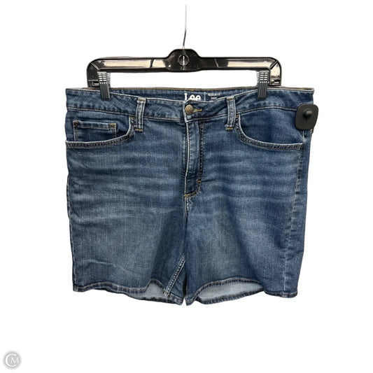 Shorts By Lee In Blue Denim, Size: 16