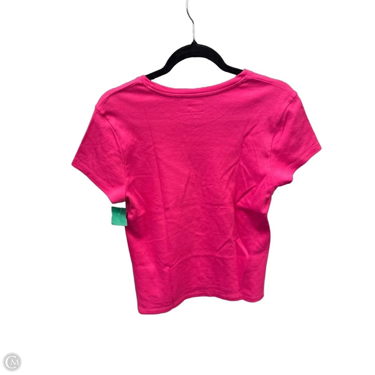 Top Short Sleeve Basic By J. Crew In Pink, Size: M