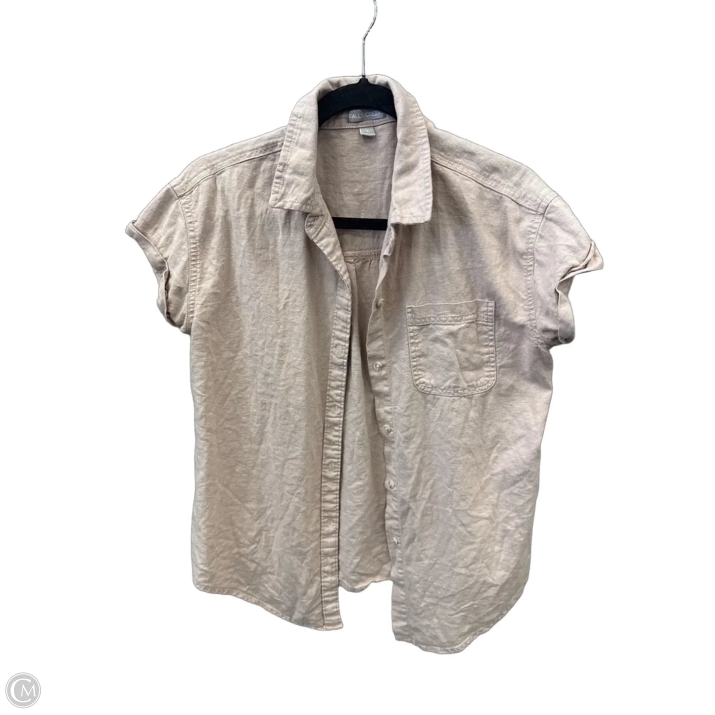 Top Short Sleeve By Falls Creek In Pink, Size: S
