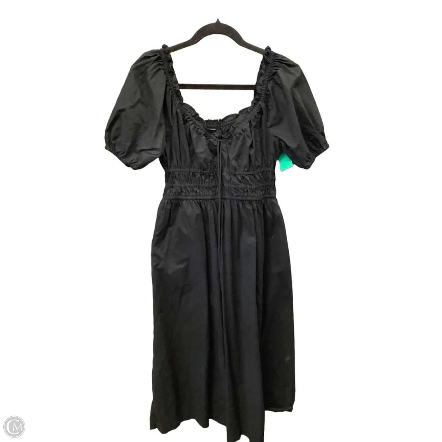 Dress Casual Midi By Old Navy In Black, Size: Xs
