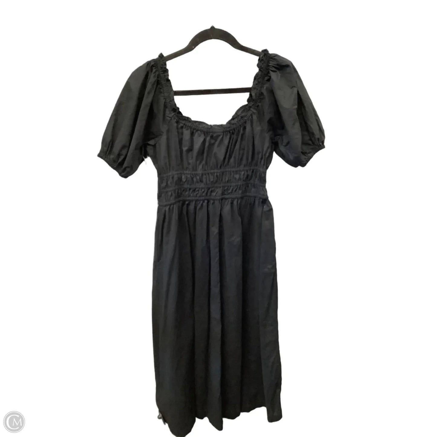 Dress Casual Midi By Old Navy In Black, Size: Xs