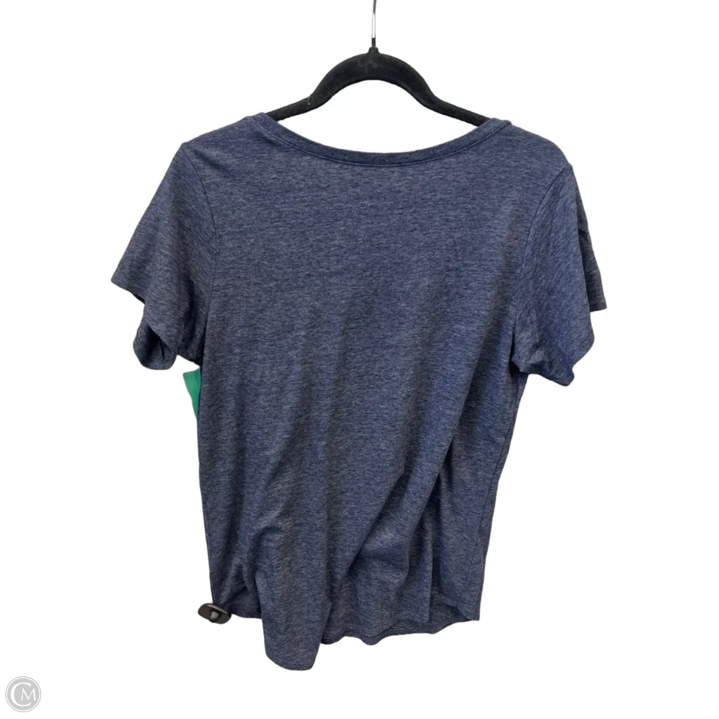 Top Short Sleeve By Lucky Brand In Blue, Size: M