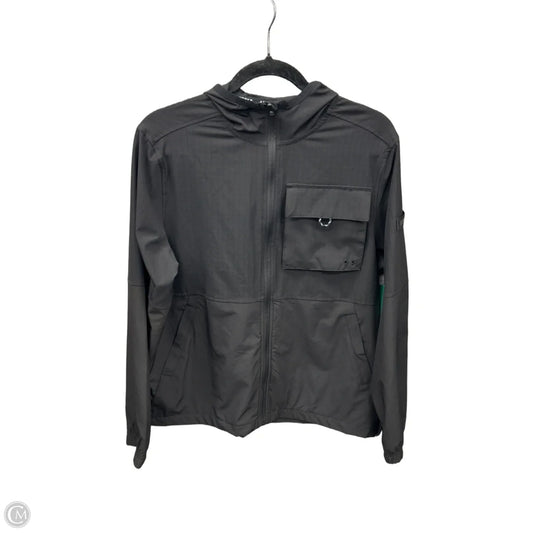 Athletic Top Long Sleeve Hoodie By Athletic Works In Black, Size: Xxl