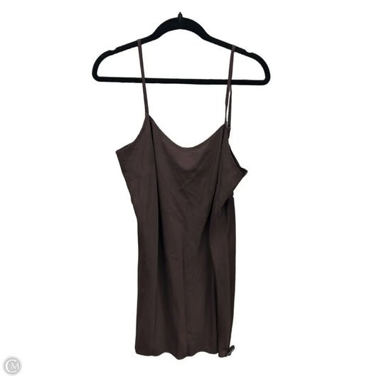Dress Casual Midi By Nanette By Nanette Lepore In Brown, Size: L