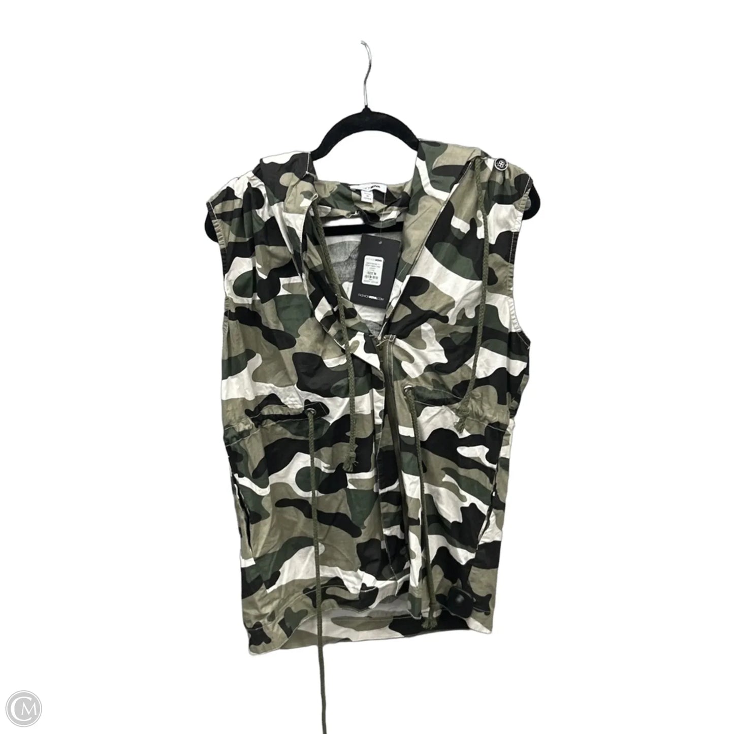 Vest Other By Fashion Nova In Camouflage Print, Size: M