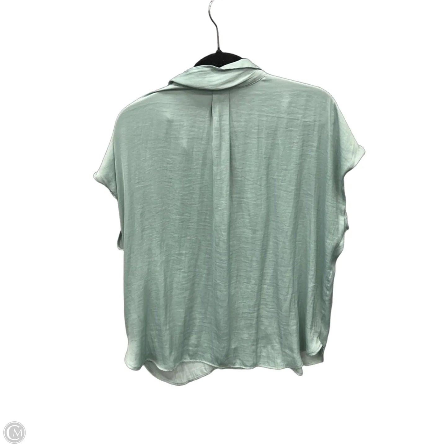 Top Short Sleeve By Nine West Apparel In Green, Size: Xxl