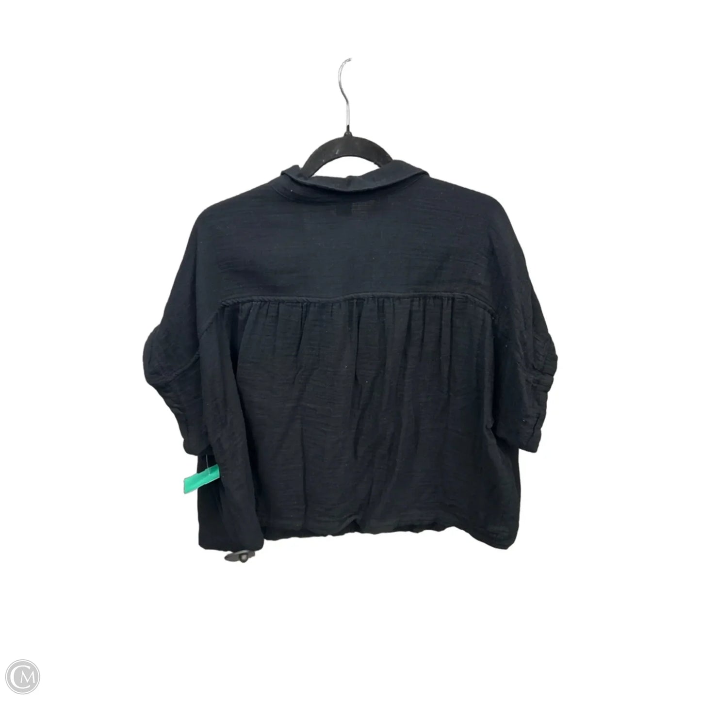 Top Short Sleeve Basic By Old Navy In Black, Size: Xl