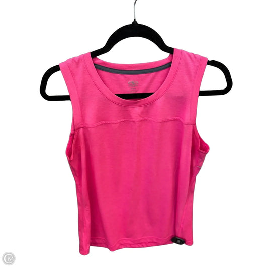 Athletic Tank Top By Athletic Works In Pink, Size: S