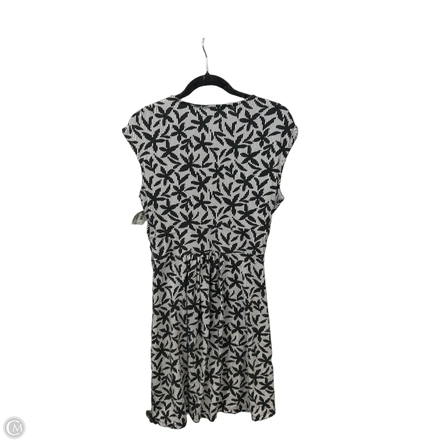 Dress Casual Midi By Lands End In Black, Size: M