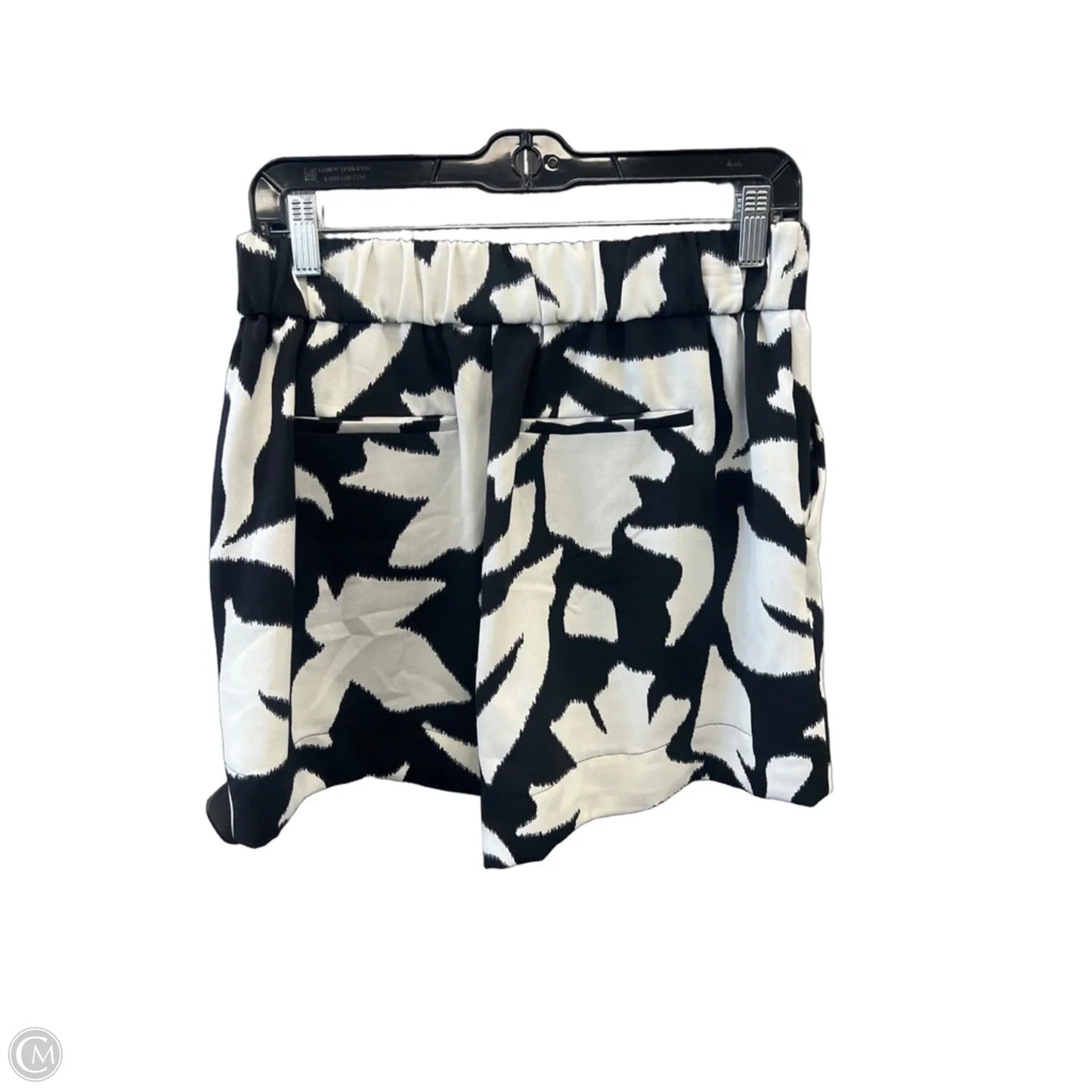 Shorts By Nine West Apparel In Black & White, Size: 4