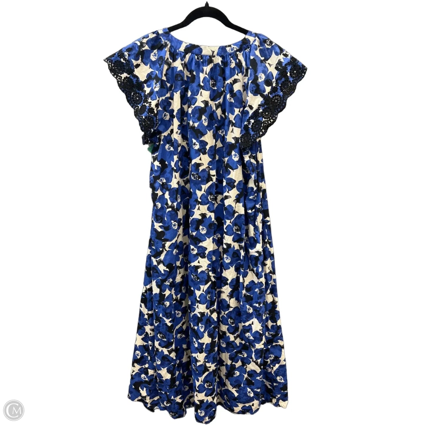 Dress Casual Maxi By Who What Wear In Black & Blue, Size: Xxl