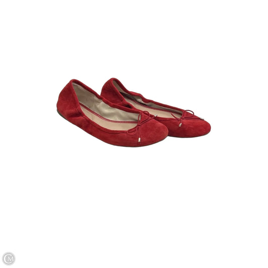 Shoes Flats By Clothes Mentor In Red, Size: 8