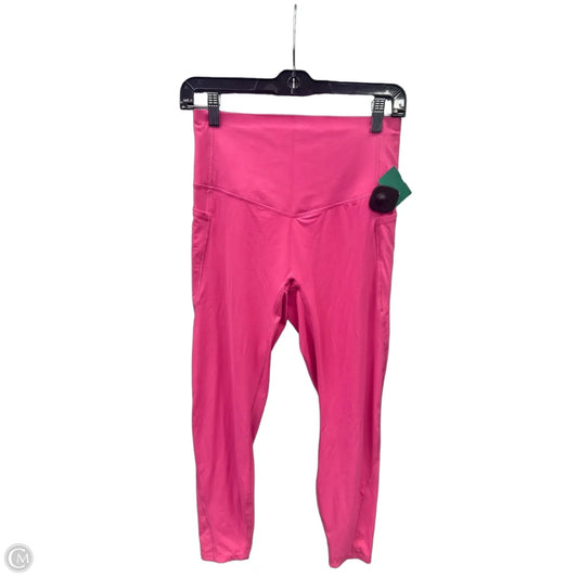 Athletic Leggings By Halara In Pink, Size: M