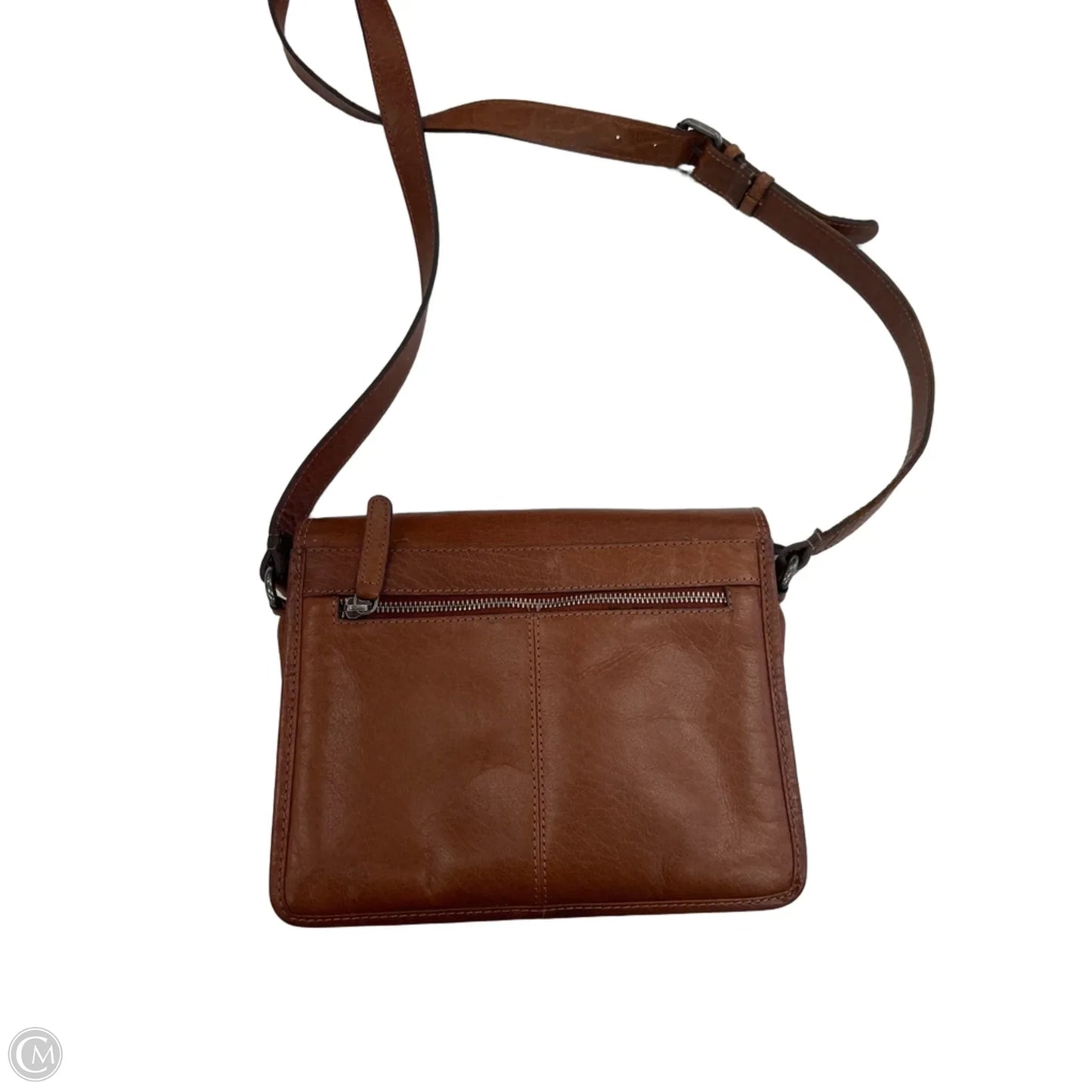 Crossbody Leather By Clothes Mentor, Size: Medium