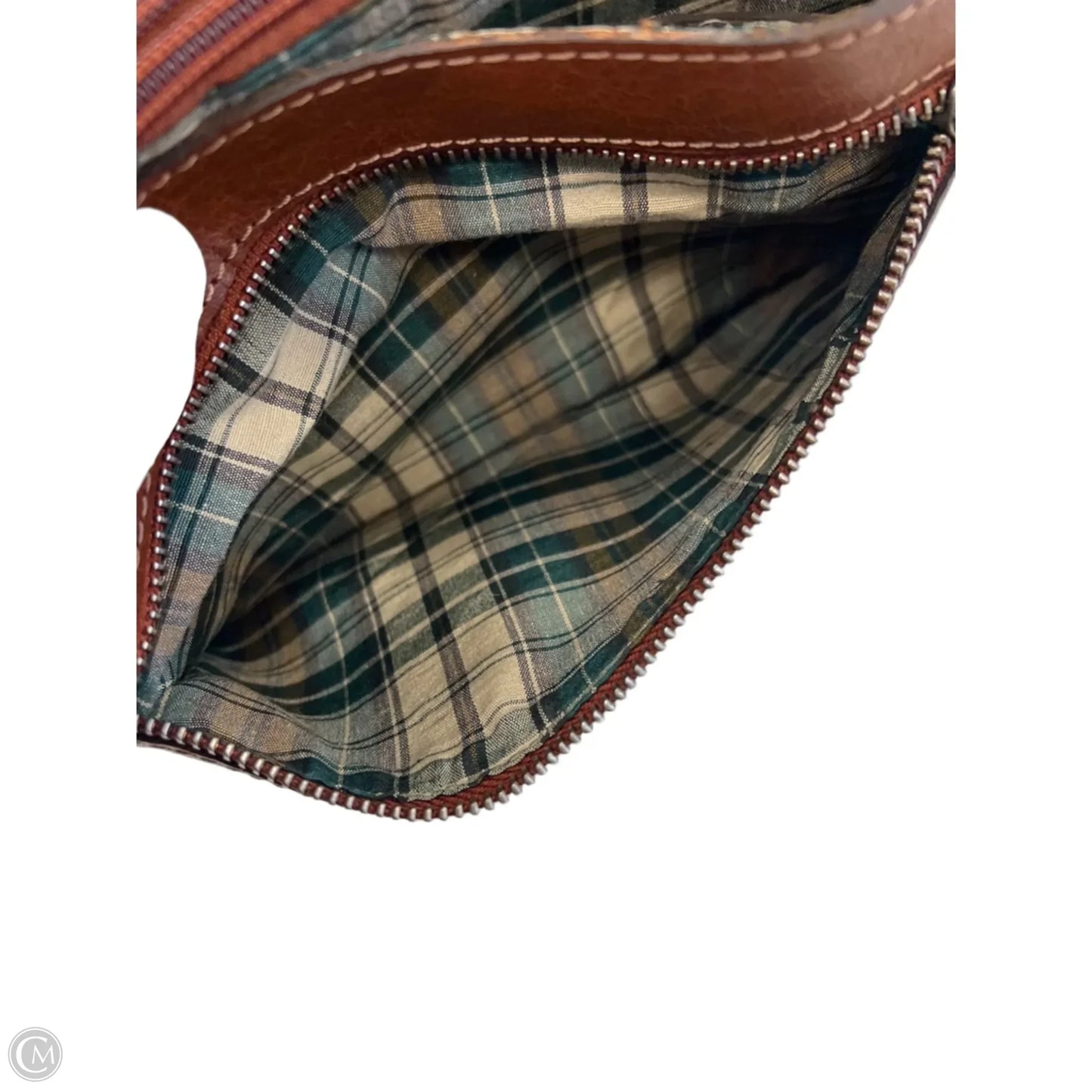 Crossbody Leather By Clothes Mentor, Size: Medium